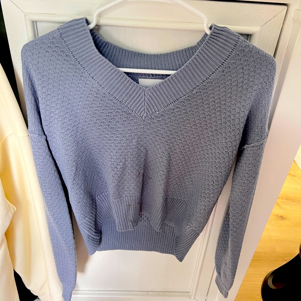 pink rose sweater